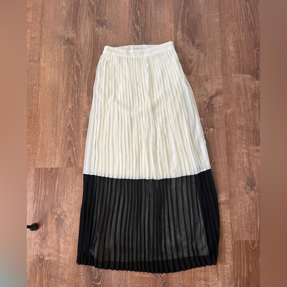 Sabine Pleated Maxi Skirt